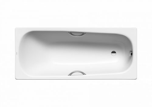 Стальная ванна Kaldewei SANIFORM PLUS STAR Mod. 336, 1700*750*410, Easy clean, alpine white, без ножек, с отверстиями для ручек в Горячем Ключе