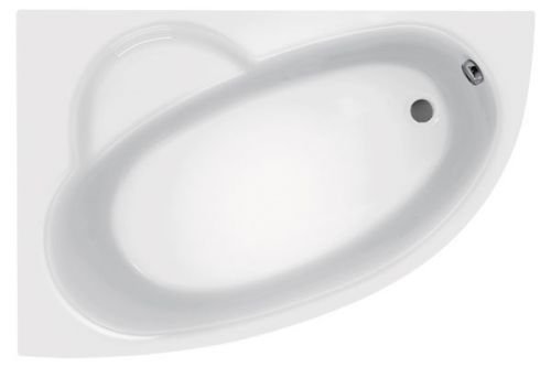 Jika GENEVE Акриловая асимметричная ванна 150 х 100, левая, с монтажным комплектом и сифоном в Горячем Ключе
