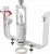 SA2000K 3/8" CHROM Выпускной комплект со стоп кнопкой (одинарной), впускной механизм А16 1/2 Alca Plast в Горячем Ключе